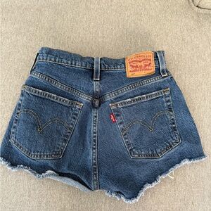 Levi's Classic Blue Jean Shorts